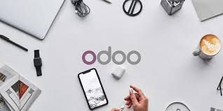 Odoo text and image block